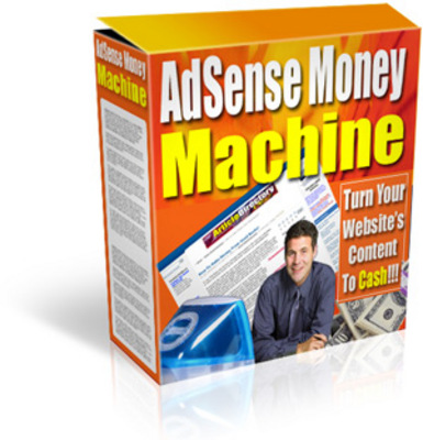 Product picture *NEW!* Adsense Money Machine With Master Resell Rights 