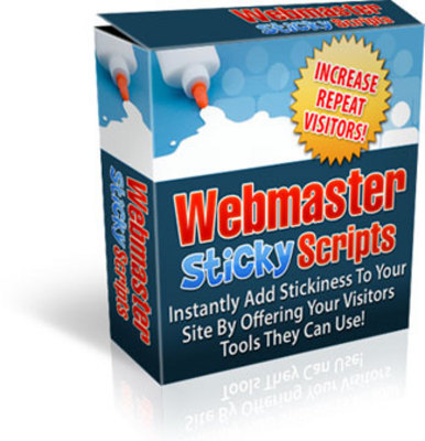 Product picture *NEW* Webmaster Sticky Scripts - Master Resale Rights