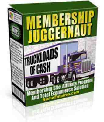Product picture Membership Juggernaut Reseller-PLR + website